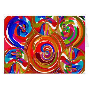Six Sigma Circles - Reiki Color Therapy Plates V8 Cards
