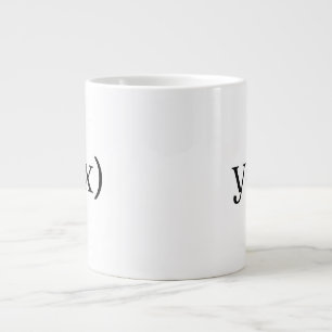 Six Sigma Formula, PROBLEM SOLVING Equation Giant Coffee Mug