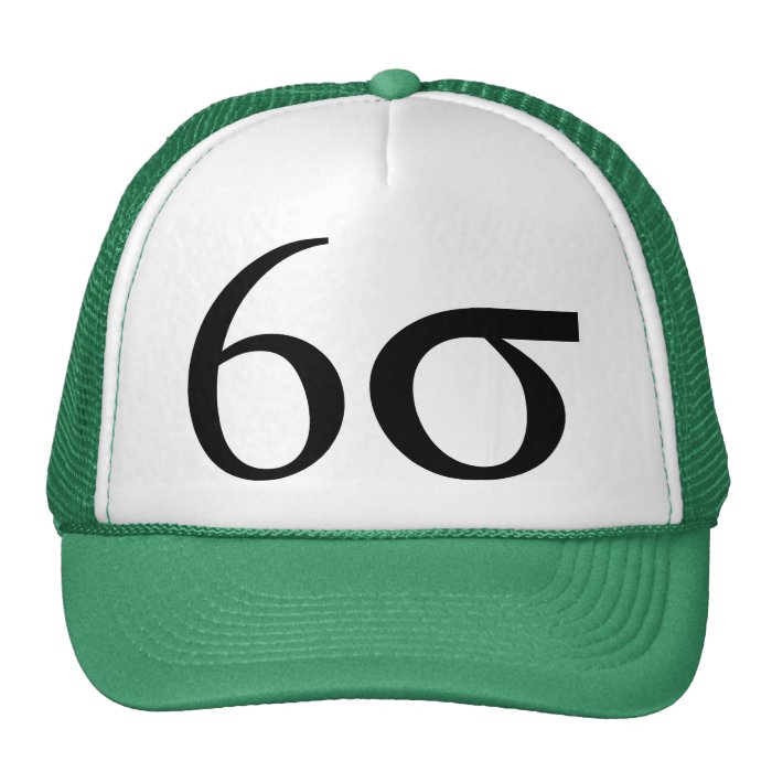 Six Sigma (Lean Six Sigma) Trucker Hat