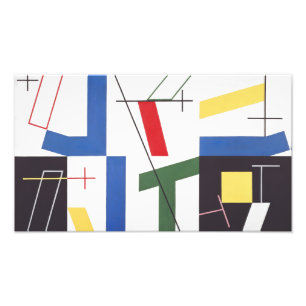 Six Spaces with Crosses Sophie Taeuber-Arp Photo Print