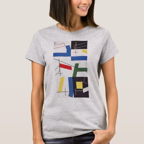 Six Spaces with Crosses  Sophie Taeuber_Arp  T_Shirt