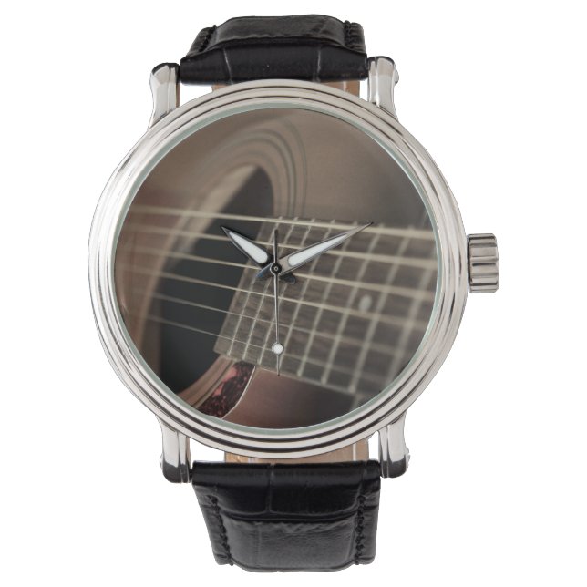 Six Sting Acoustic Guitar Watch (Front)