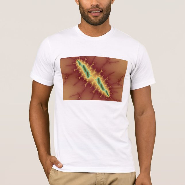 Six Stripes - Fractal T-shirt (Front)