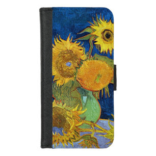 Six Sunflowers, Van Gogh iPhone 8/7 Wallet Case