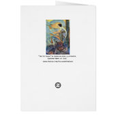 Six Swans Fairy Tale Card (Back)