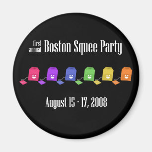 Six Tea Bags Magnet (for dark backgrounds)