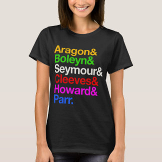 Six: The Musical Ampersand - Aragon & Boleyn & Sey T-Shirt