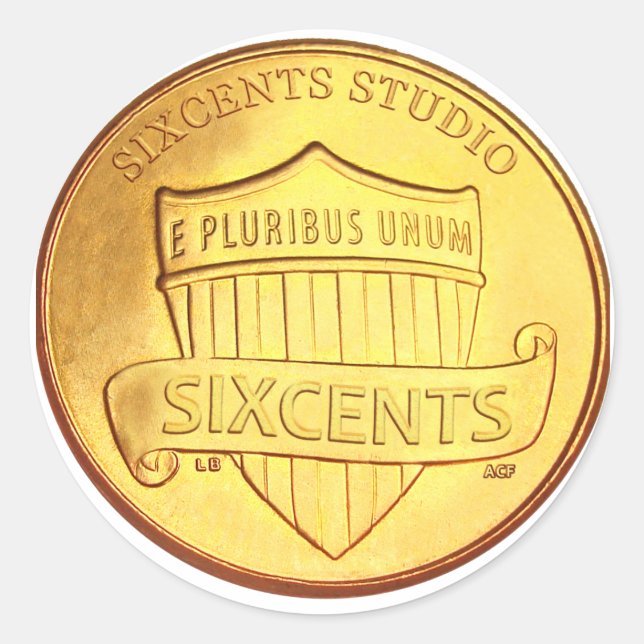 SixCents Studio - Sticker (Front)