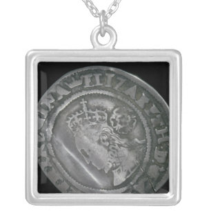 Sixpence Silver Plated Necklace