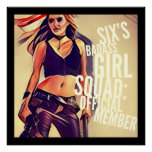 Six's Badass Girl Squad: Poster