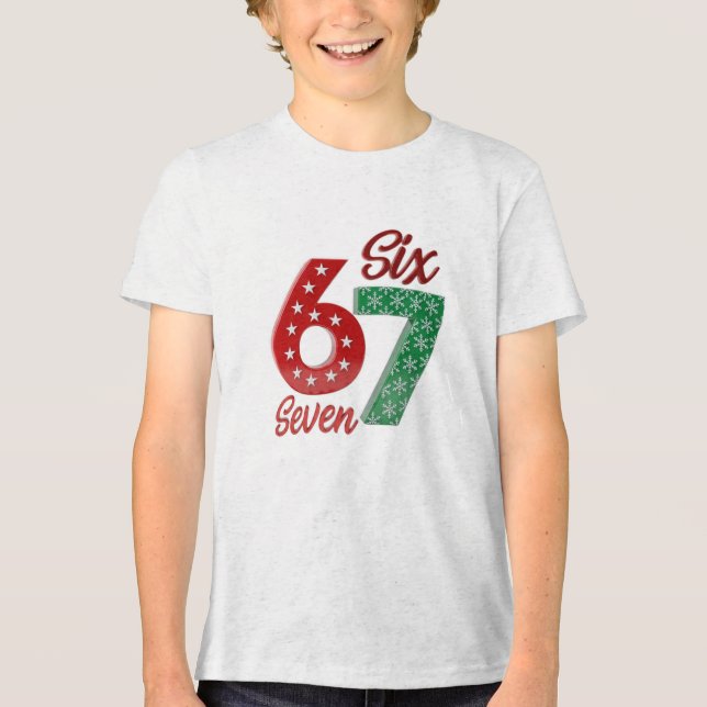 SixSeven 67 Tri-Blend Shirt (Front)