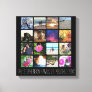 Sixteen Rounded Corners Photo Collage or Instagram Canvas Print