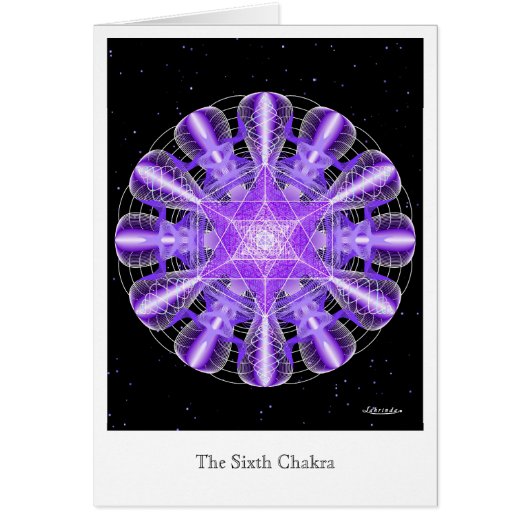 Sixth Chakra Cards (Front)