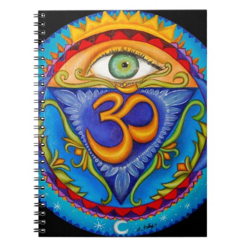 Sixth chakra Third eye Notebook