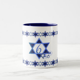Sixth Day of Hanukkah Mug