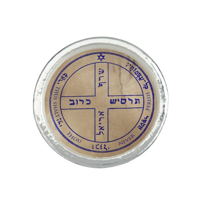 Sixth Pentacle of Jupiter Ring (Front)