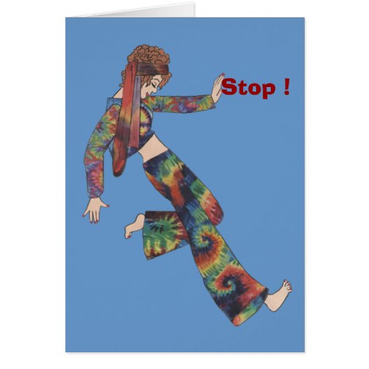 Sixties Collage Girl Cards (Front)