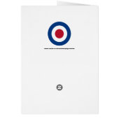 Sixties Mod Target Card (Back)
