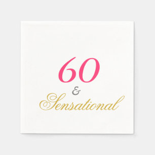 Sixty and Sensational Napkins