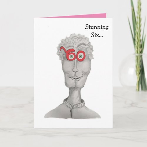 Sixty Birthday Greeting Card