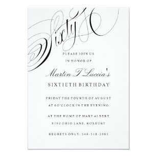 Formal Birthday Party Invitations 10