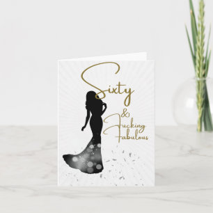 Sixty & Fabulous Heartfelt Birthday Card