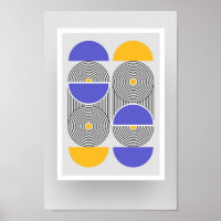 Size A4 Bauhaus Art Poster 10.2