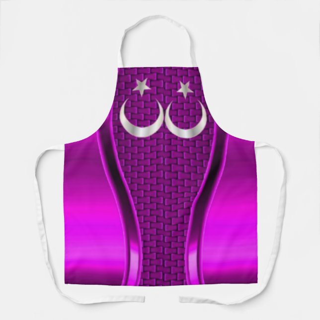 Size All-Over Print Apron Large 27"x34" Whether yo (Front)