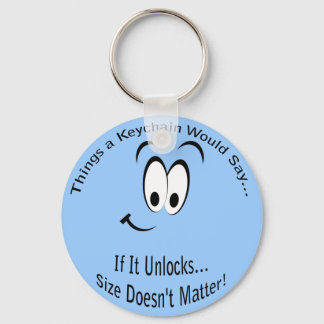 Size Doesn't Matter Lt Keychain