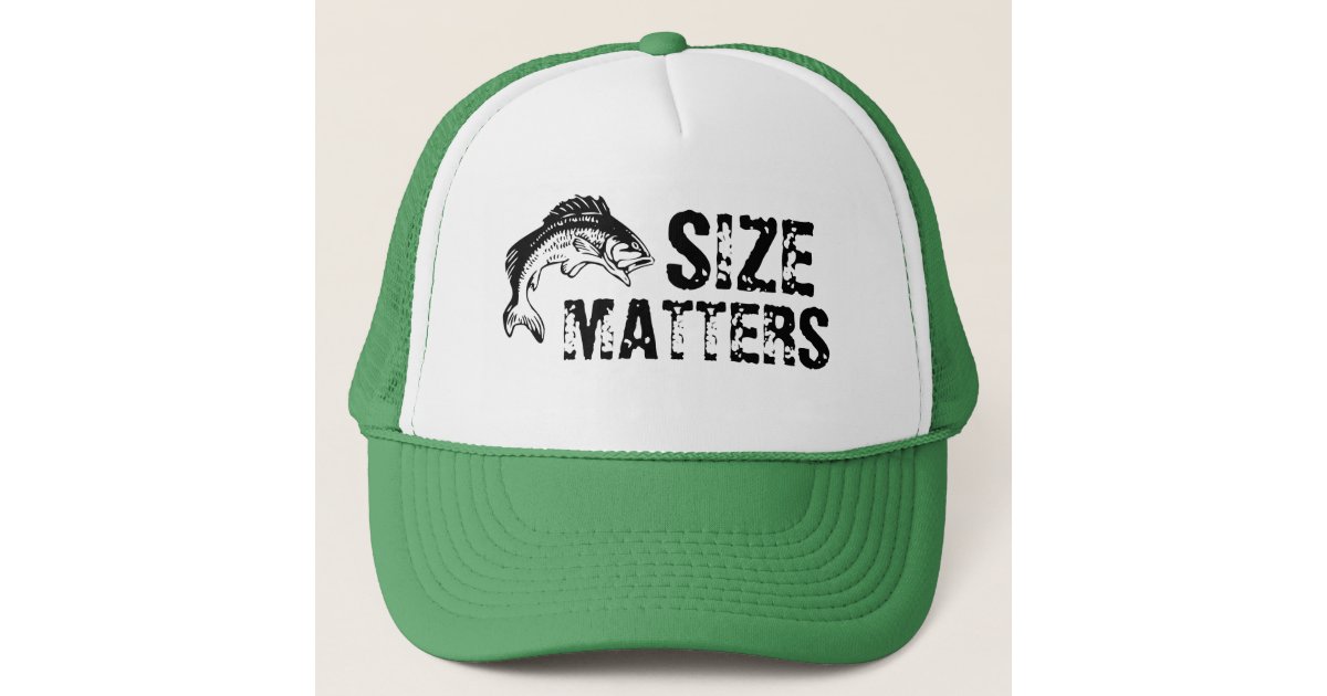 Size Matters Bass Fishing Hat
