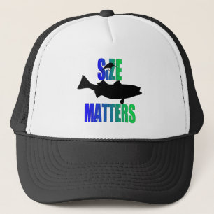 Size Matters Funny Fishing Cap
