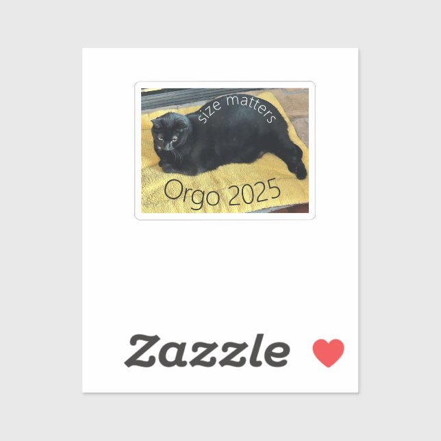 Size Matters  Sticker (Sheet)