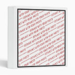 Size Specific 8x10 Photo Template Binder at Zazzle