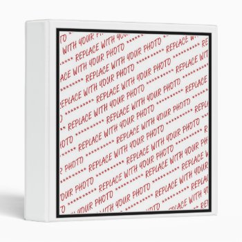 Size Specific 8x10 Photo Template Binder by templates4you at Zazzle