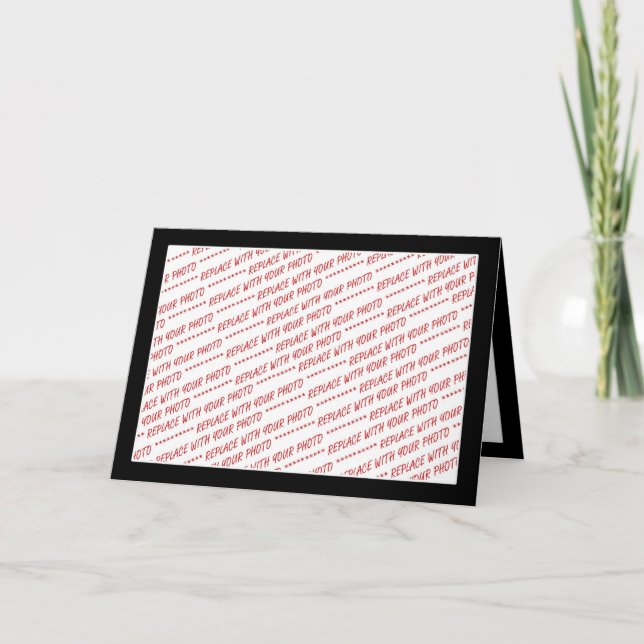 Size Specific - For use with 7x5 Photo - Frame Card (Front)