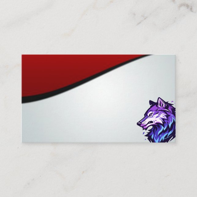 Size: Standard, 3.5" x 2.0" Business Card (Front)