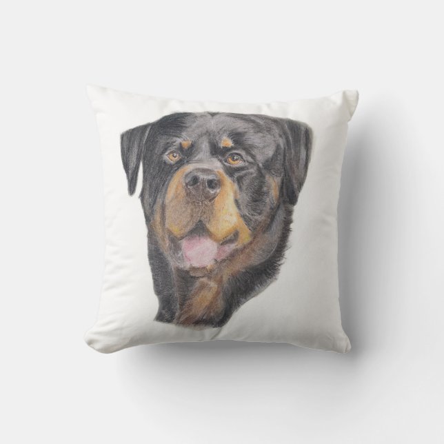 Size: Throw Cushion 40.6 x 40.6 cm (16" x 16") (Front)