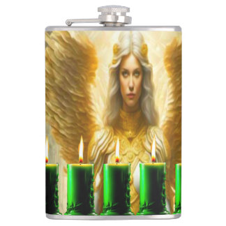 Size: Vinyl Wrapped Flask, 8 oz. Be prepared and d Flask