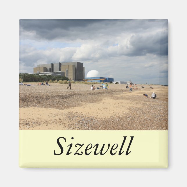 Sizewell Nuclear Power Station Magnet (Front)