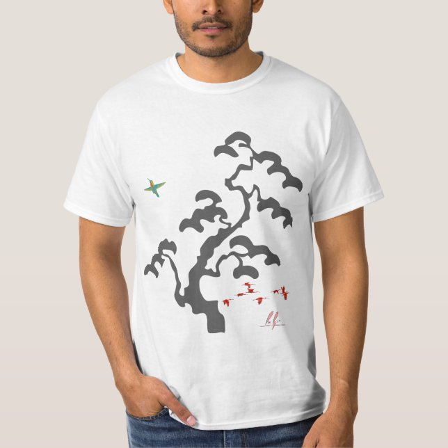 Sizmo x Pal Biso - Ibis Tree - T- Shirt (Front)