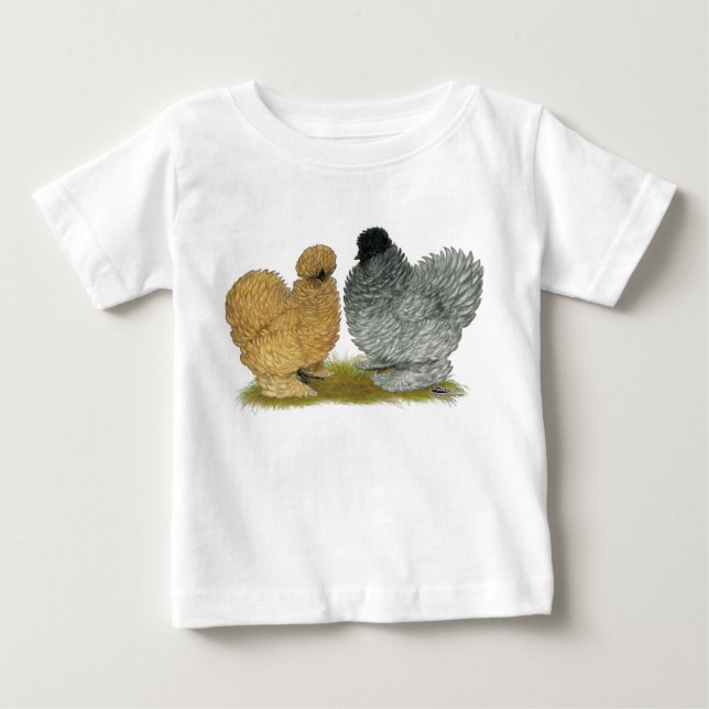 Sizzle Chickens Baby T-Shirt (Front)