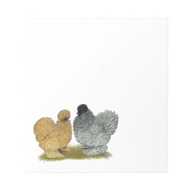 Sizzle Chickens Notepad (Front)