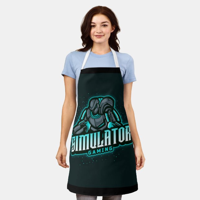 Sizzle & Style – The Ultimate Kitchen Vibe Apron (Worn)