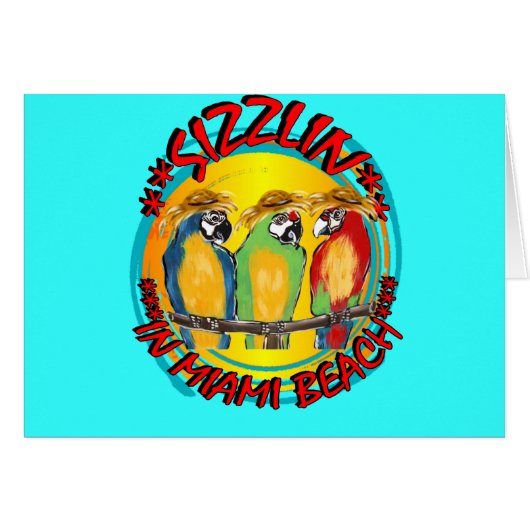SIZZLIN PARROTS (Front Horizontal)