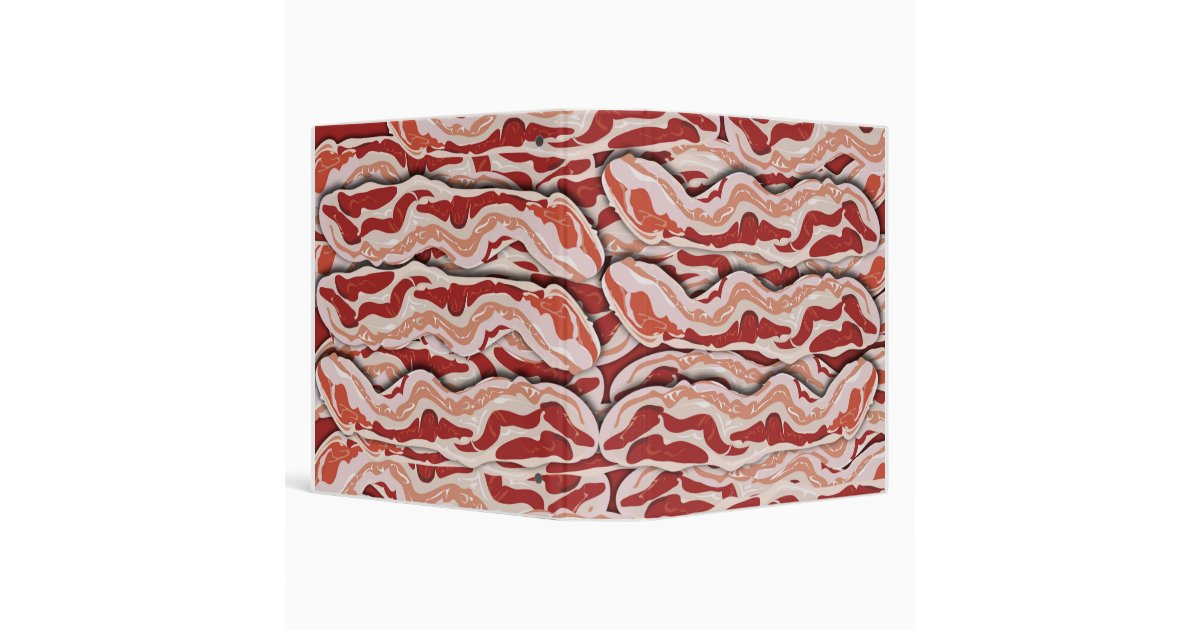 Sizzling Bacon Binder Zazzle