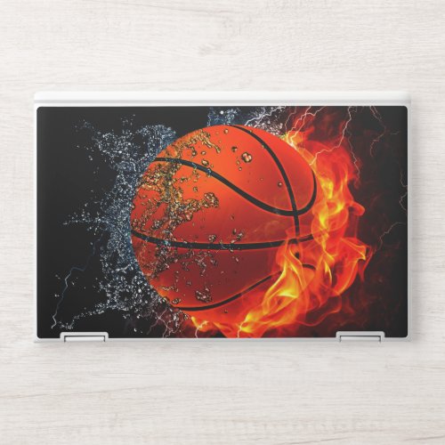 Sizzling Basketball HP Laptop Skin