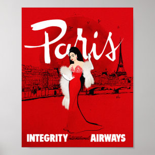 Sizzling in Paris Art Print