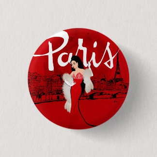 Sizzling in Paris Button