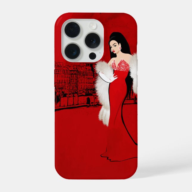 Sizzling in Paris iPhone Case (Back)