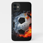 Sizzling Soccer Iphone 11 Case at Zazzle